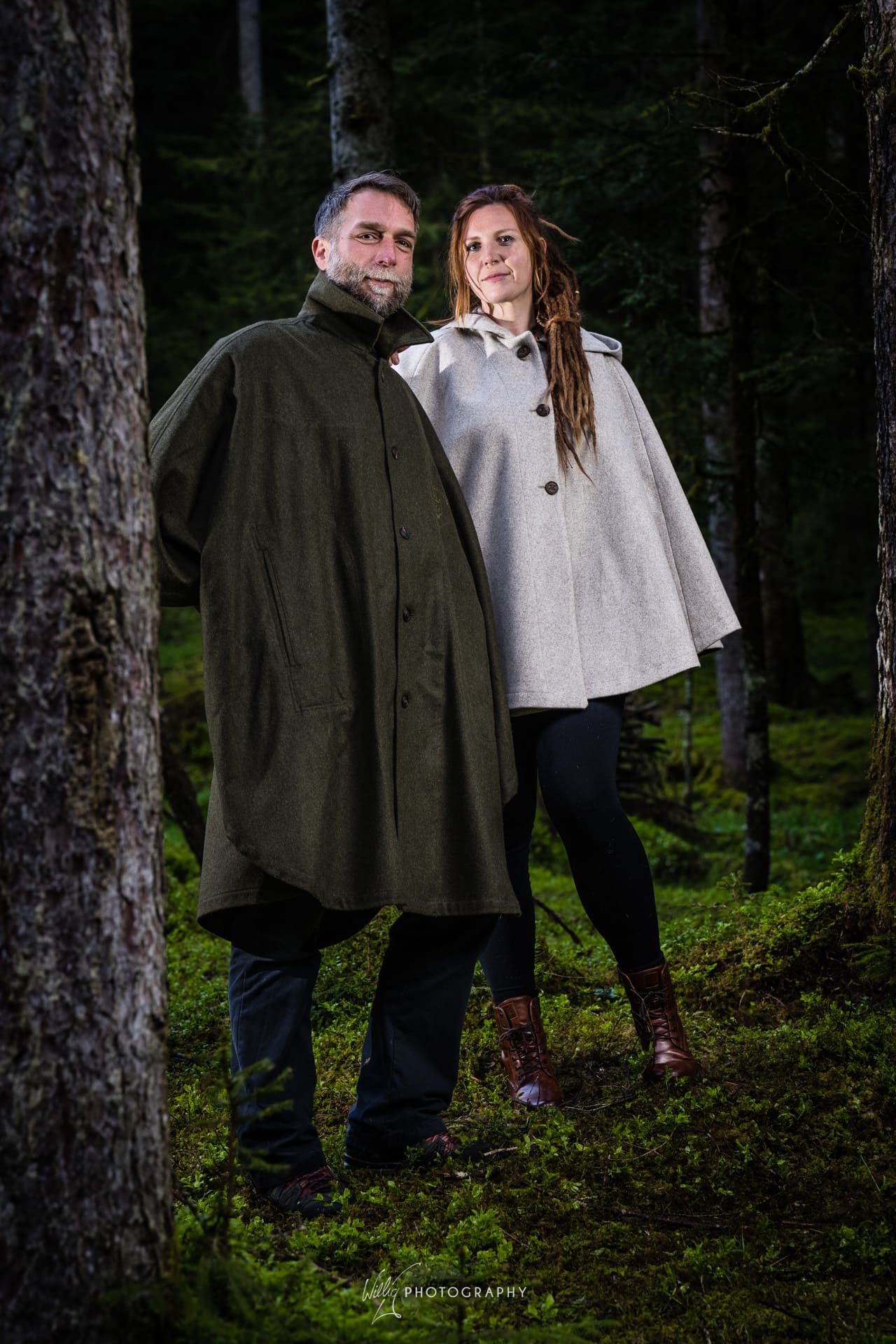 Artemis Cape I Lodencape für Damen